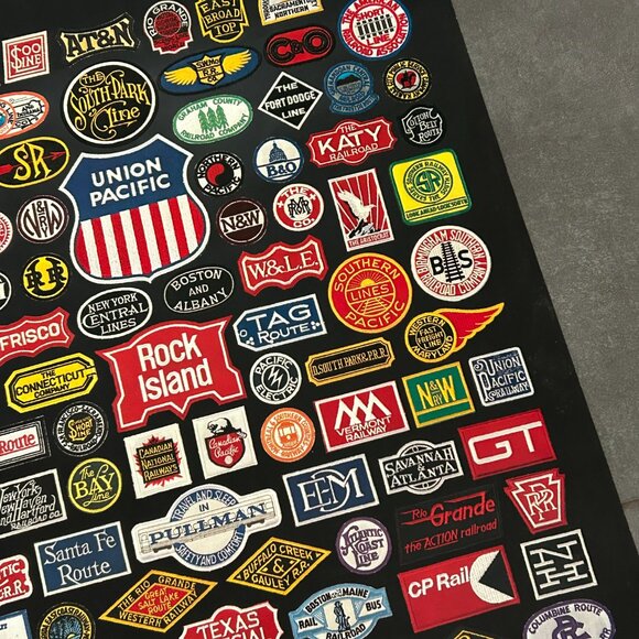 Vintage Typography - Poster of Railroad Lines from Cooper & Beatty - Picture 4 of 6